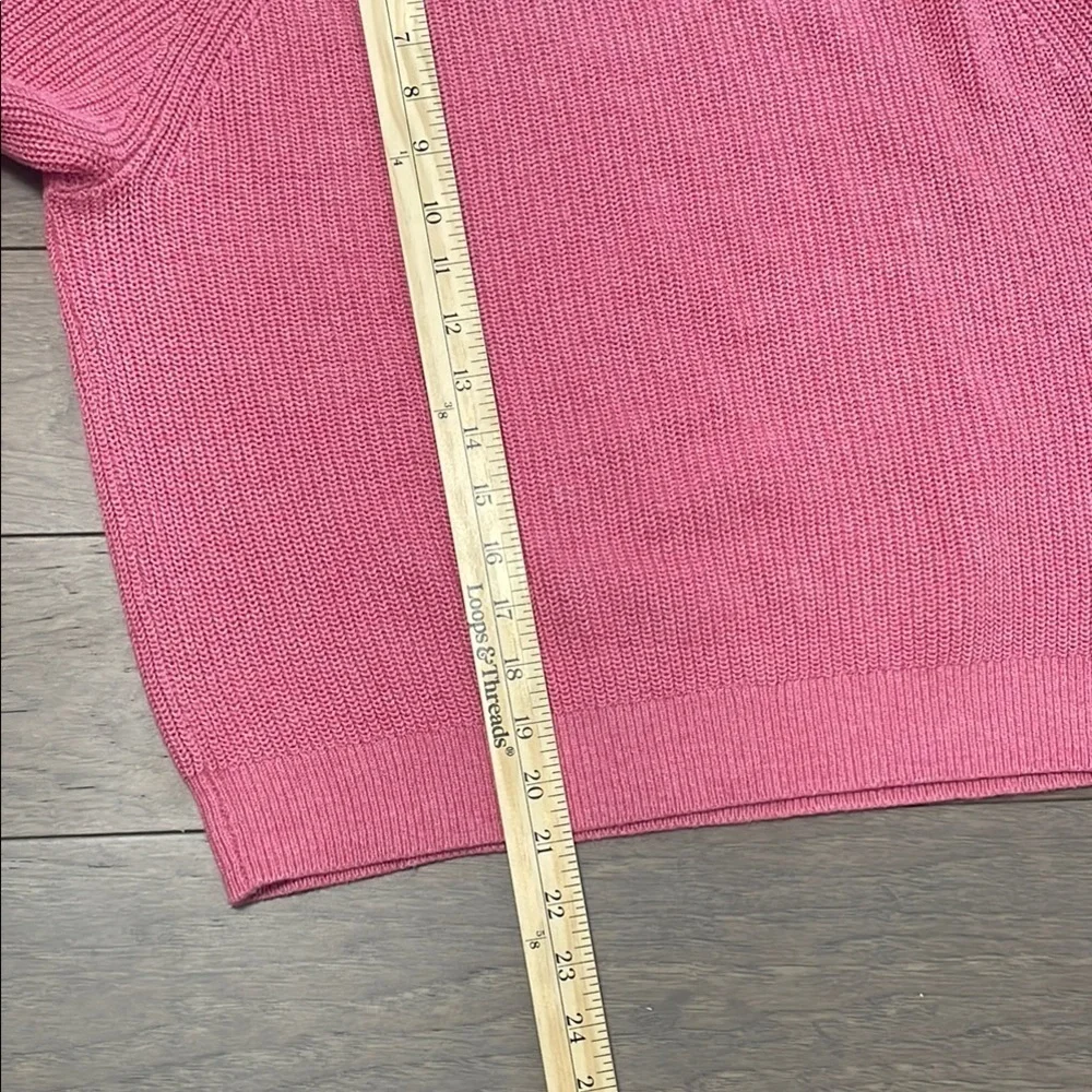 J Crew Button Raglan Crewneck  Sweater Size S
